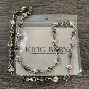 King baby necklace 925 /24 inches HEAVY